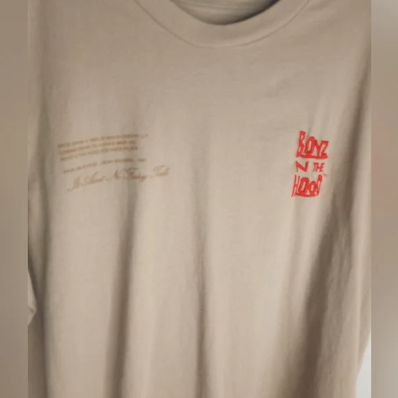 *Boyz N the Hood Shoe Palace Tan Men's T-shirt Size XL - Picture 2 of 10